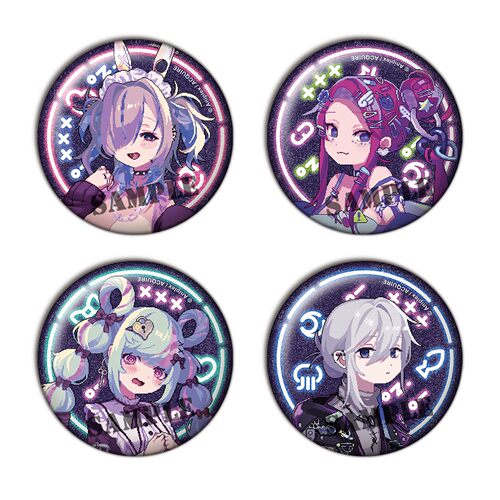 水烟水雾Hookah Haze吧唧谷子现货镭射闪胸章日本动漫徽章周边A