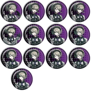 弹丸论破V3吧唧 东条斩美 镭射徽章动漫游戏周边现货谷子同人胸章