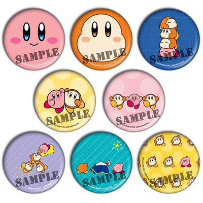 Kirby星之卡比吧唧二次元现货镭射谷子日本游戏胸章挂件周边徽章E
