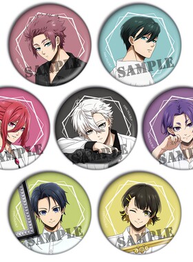 蓝色监狱吧唧蓝锁BLUE LOCK谷子周边徽章COS二次元动漫胸章胸针D+