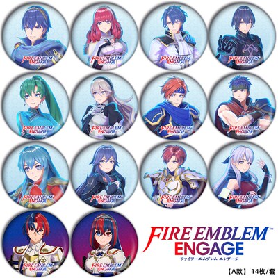 火焰纹章Engage徽章游戏周边胸章