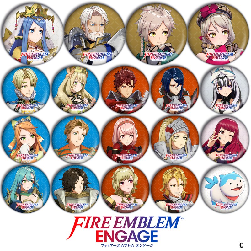 火焰纹章结合Engage游戏周边徽章