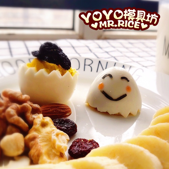 DIY可爱便当造型饭团模具切蛋器