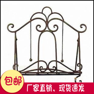 地中海家居厨房铁艺食谱架菜谱架铁艺乐谱架看书架桌上小书架包邮