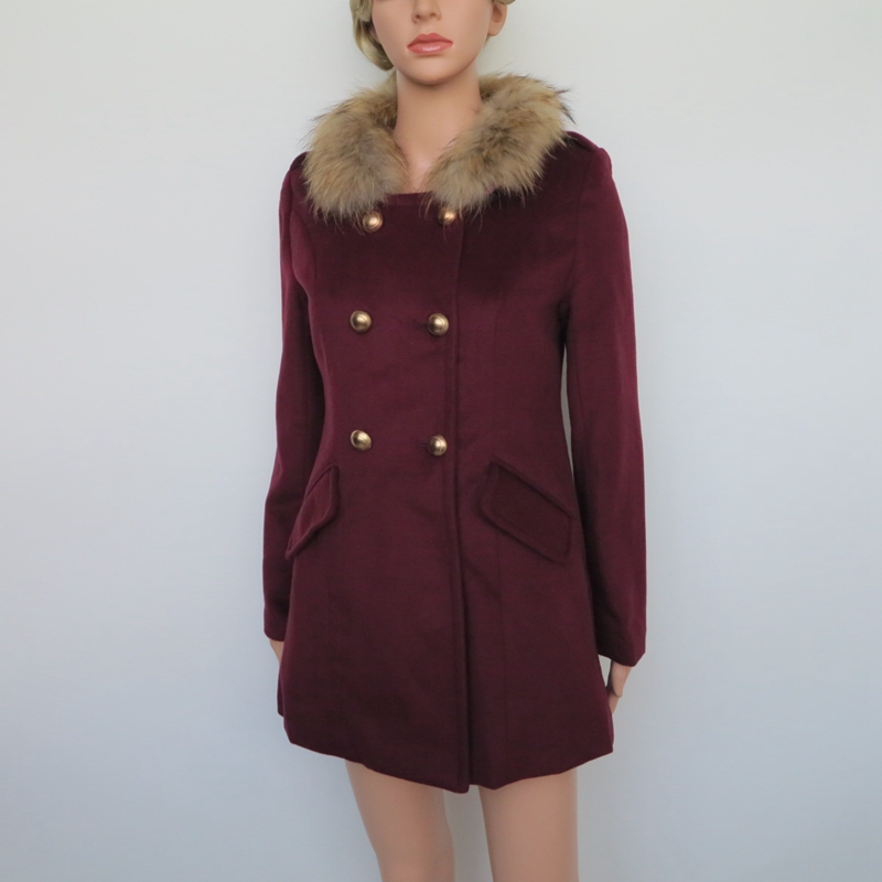 艾格淘特正品超值高档毛呢大衣