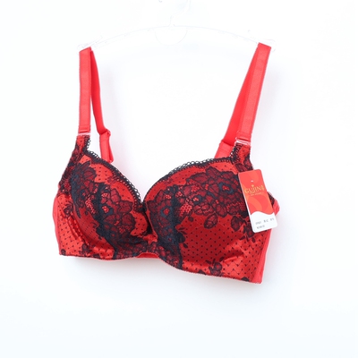 正品超值蕾丝网纱透气聚拢文胸
