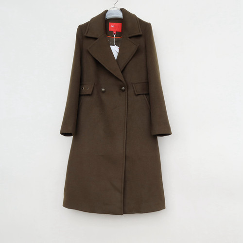 艾格淘特专柜正品清仓羊毛呢大衣