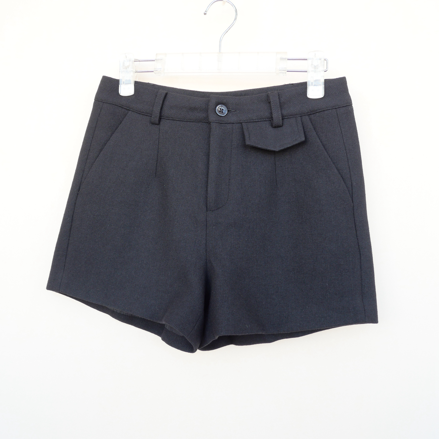 正品清仓女冬厚柔羊毛磨毛短裤