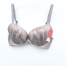 古系列70BC/75C/80C专柜正品上薄下厚刺绣聚拢文胸GJ-G823银灰