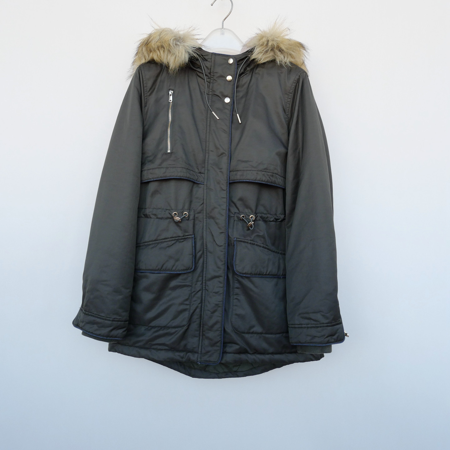 正品超值女冬厚防风保暖短款棉服