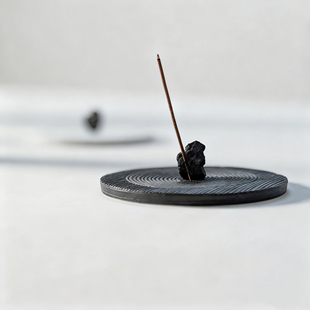 中式 高级感香薰线香香插艺术线香底座创意家用室内香托侘寂风香座