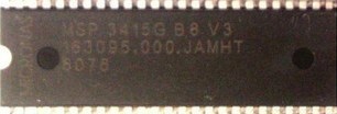 全新 MSP3415G B8 V3 52脚丽音解码块 质量保证