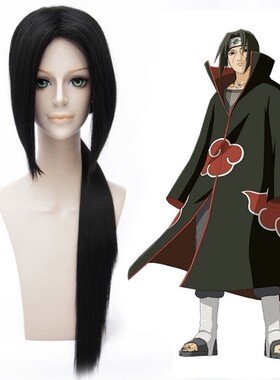 cosplay高温丝假发 黑色火影忍者 宇智波鼬 APH王耀