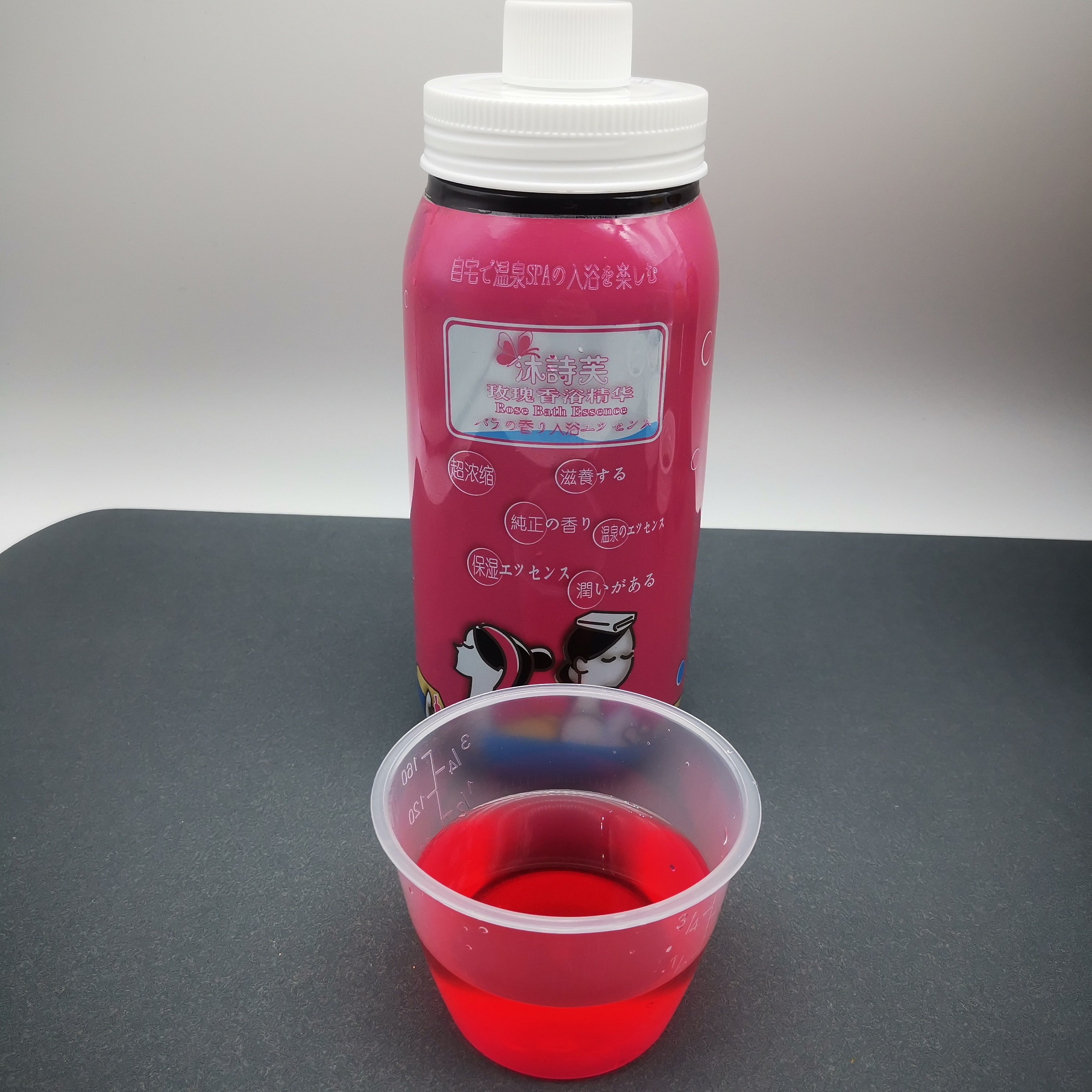 沐诗芙玫瑰浴泡浴瓶装800ml浓缩浴液红酒沐浴温泉美容院艾草spa女