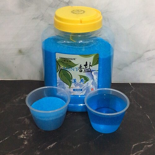 薄荷浴盐泡澡泡脚滋润肌肤