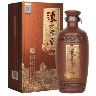泸州老窖典藏紫砂陶装08版52度500ml浓香型白酒收藏送礼商务宴请