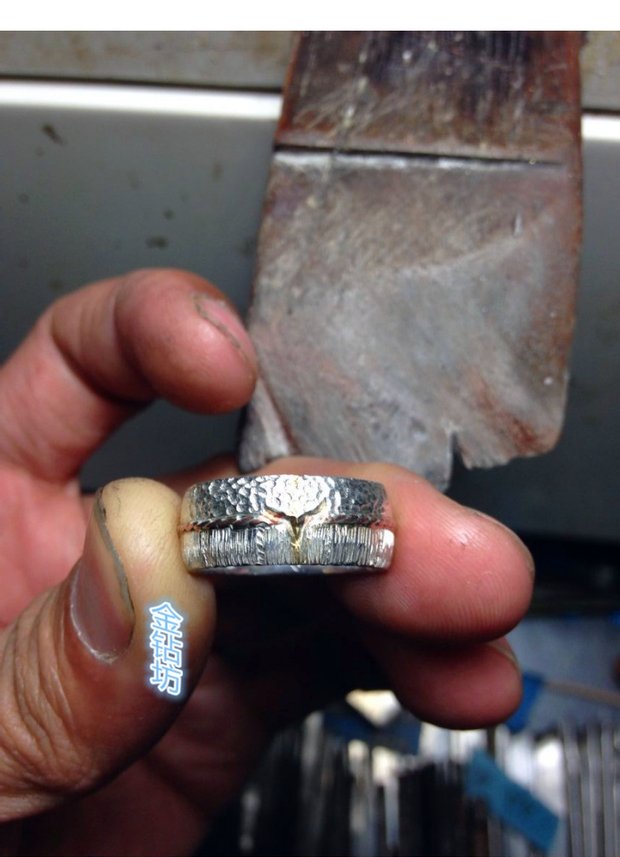 18K鉑金黃金純銀925來料加工定制戒指珠寶玉鉆石翡翠鑲嵌簡約首飾