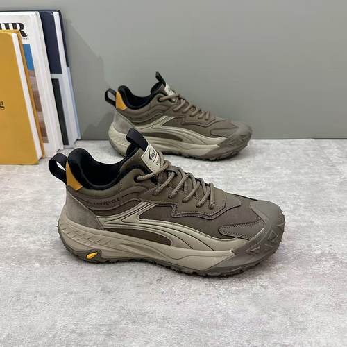 男鞋2025冬季新款加绒保暖棉鞋男士休闲运动鞋户外防滑厚底登山鞋