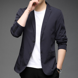 F3310钱塘2020-1秋季男士薄款休闲西服小西装上衣外套P165图片