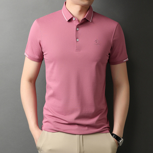 B8233钱塘2020-1夏季男士时尚短袖polo衫T恤翻领男装商务休闲P58图片