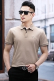 B21670钱塘2020-1夏季男士时尚短袖polo衫T恤翻领男装商务休闲P57，男装T恤，钱塘207-1