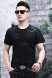B9530钱塘2020-1夏季男士时尚短袖圆领基础T恤冰丝男装休闲P52，男装T恤，钱塘207-1