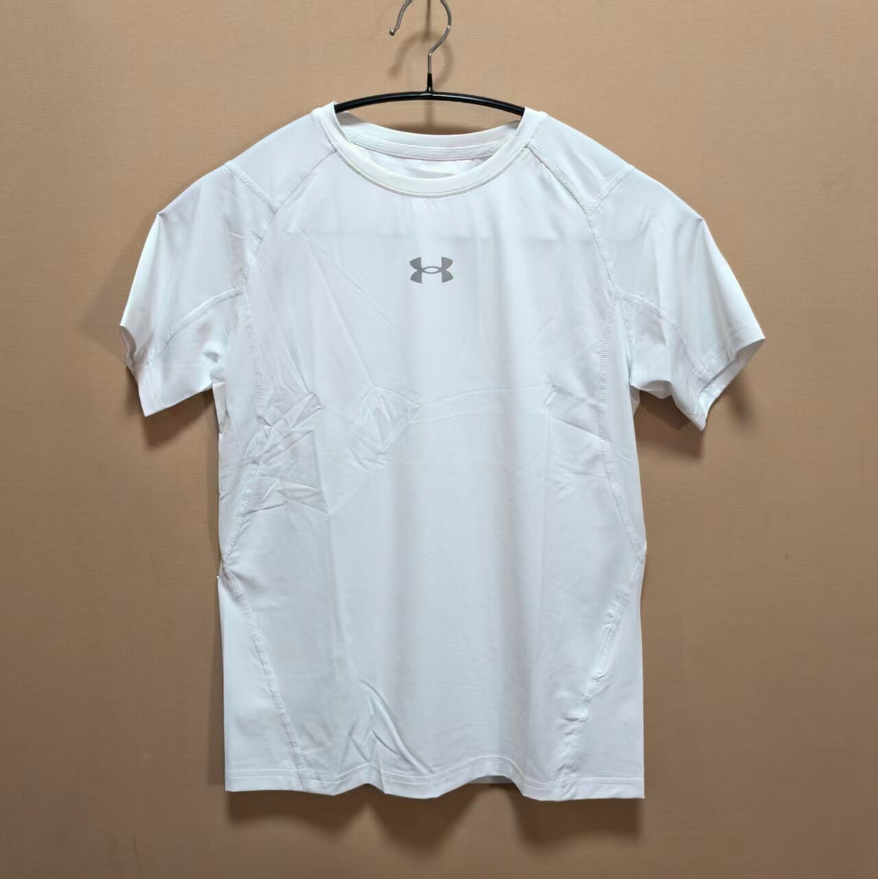 安德玛儿童男童夏季速干短袖T恤锦纶凉感透气运动短袖 断码处理