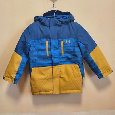 安德玛儿童男童秋冬厚外套棉服