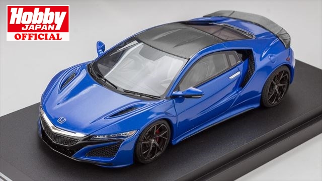 1/43 MARK43本田Honda NSX Blue 藍色 樹脂跑車超跑模型擺件