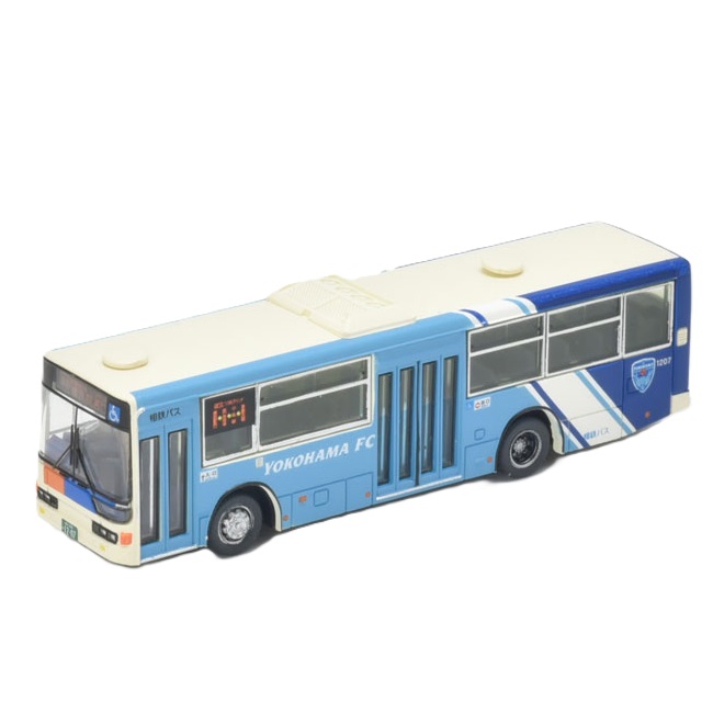 1/150 TOMYTEC 日本巴士 相鐵巴士YOKOHAMA FC 廣告巴士 塑膠玩具
