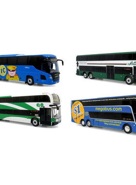 1/87 Iconic Replicas 雙層巴士 長途車 旅遊車 模型汽車擺設