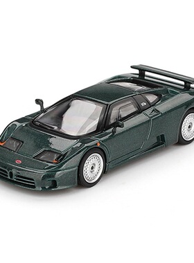 1/64 MINI GT Bugatti布加迪 EB110 GT Verde Scuro 左軚合金模型