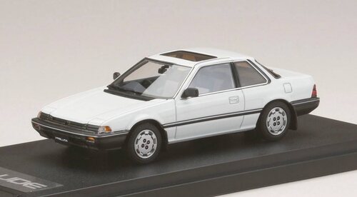 1/43 MARK43 Honda本田 Prelude XX (AB1) 1986 白色樹脂仿真模型