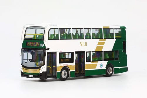 香港新大嶼山巴士50年ADL ENVIRO 500復古特別色彩合金屬模型
