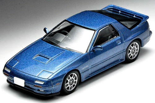 TOMYTEC合金車模型LV-N192b馬自達Savanna RX-7 GT-X藍色新品