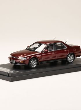 1/43 MARK43本田 Honda Legend α (KA7) 暗紅色樹脂仿真模型擺件
