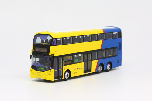 1/76 Model 1 香港巴士城巴Volvo B8L 12米新色582 仿真金屬模型