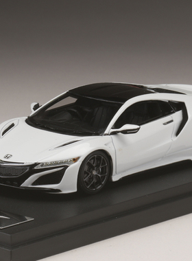 1/43 MARK43 本田Honda NSX 130R (白色)樹脂跑車超跑模型擺件