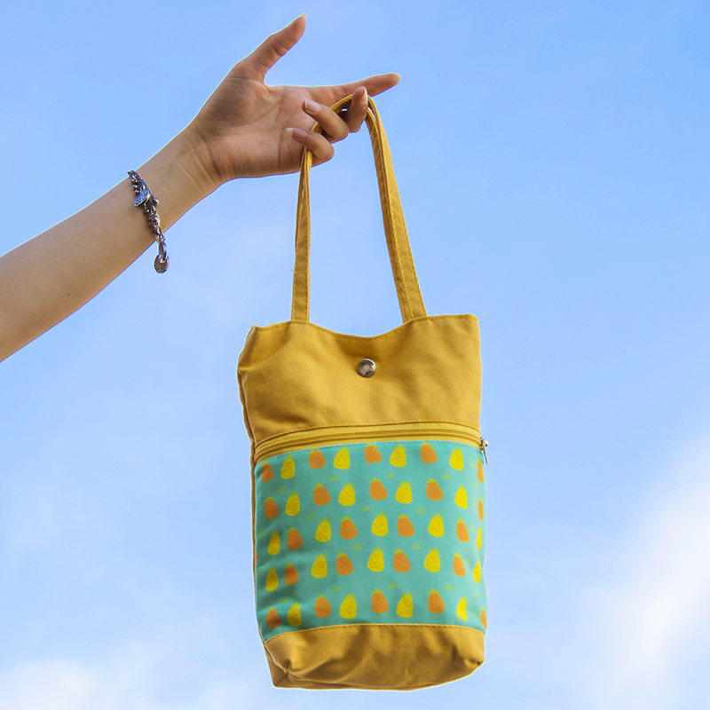 水杯袋手提袋可爱卡通简约时尚便携大容量雨伞保温杯保护套收纳包,餐饮具,杯套,淘宝优惠券,粉丝福利购,淘宝优惠卷