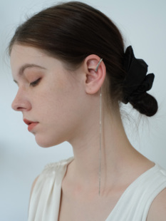 浮漾FLOAT长款 潮小众设计感高级感流苏耳骨夹酷 耳挂无耳洞女新款