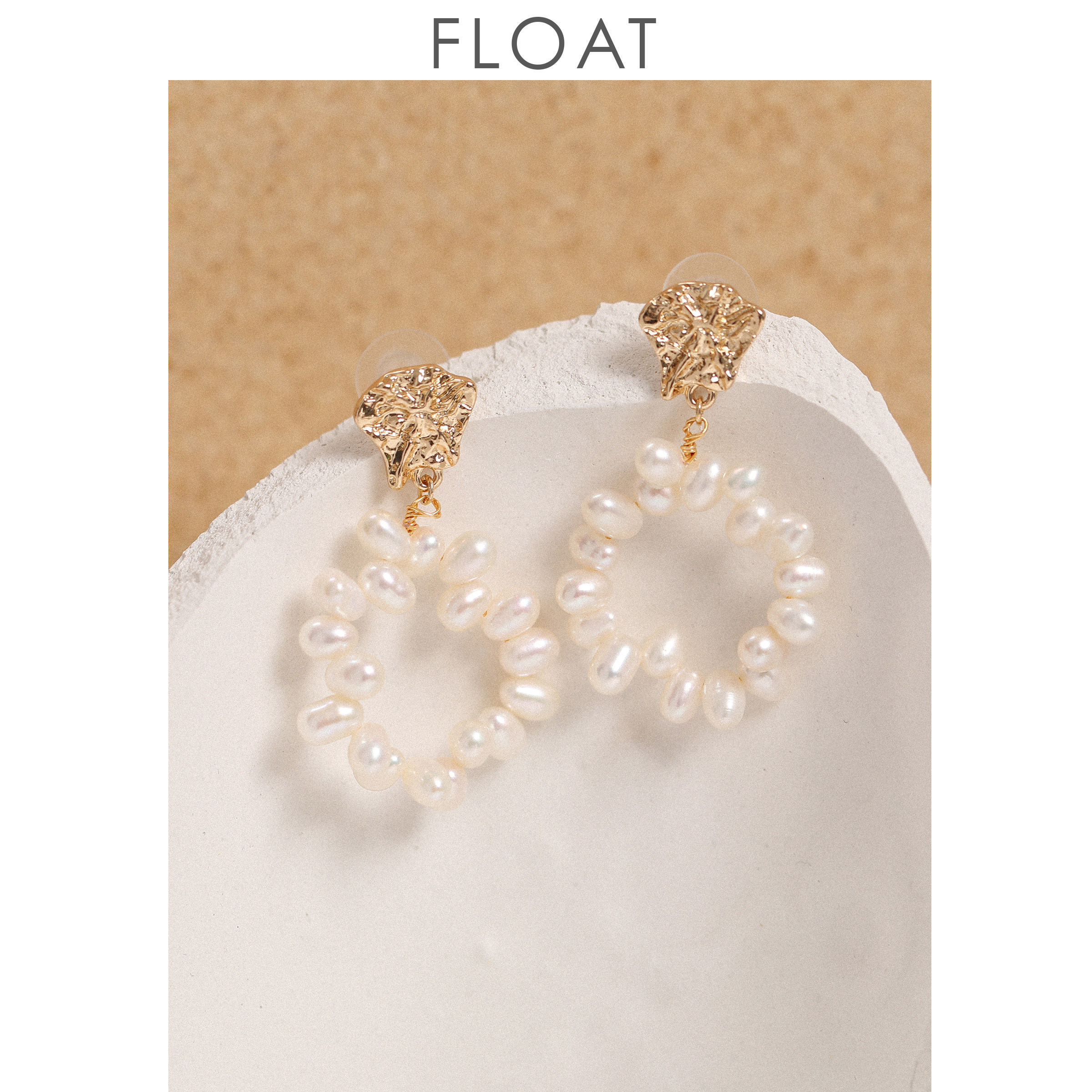 FLOAT浮漾法式气质高级感女圆环