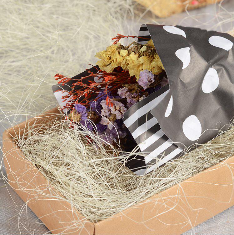原木色拉菲草麻丝碎纸丝糖盒填充物拉菲草燕窝礼盒填充物纸丝麻丝