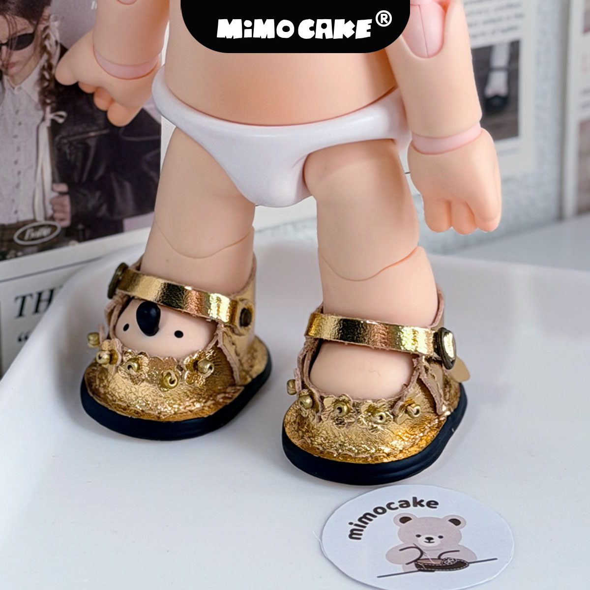 不拔脚！嘎子姐鞋子原创【鎏金墨屿】1/8zsiga向往之处姜饼人娃鞋