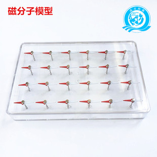 磁分子模型 初中物理 菱形小磁针24支磁感线分布模型现象教学仪器