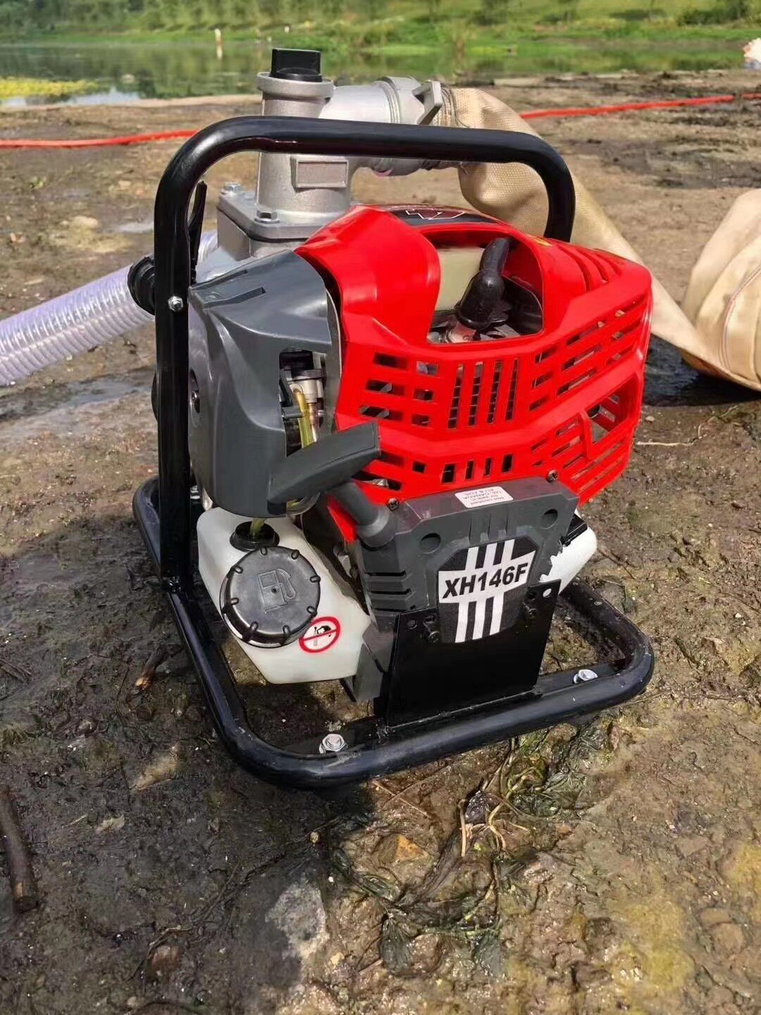 小型手提式汽油机水泵2/4冲程自吸式抽水机农田灌溉 1/ 1.5寸农用