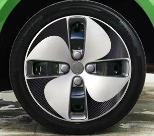 订制欧拉黑猫轮毂贴纸好猫改装轮框轮胎装饰碳纤维保护贴车贴外饰