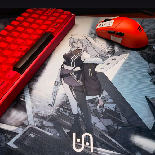 VAXEE PA狮白牡丹联名高级复刻版本鼠标垫中性细面控制垫竞技游戏