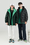 短款冬季连帽80绒加厚羽绒服情侣工装两面穿羽绒衣102B-Y8655P195，男装羽绒服，星座102B