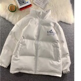 潮牌pu皮棉衣外套港风潮流棉服加厚棉袄宽松面包服102B-M3088P105，男装棉衣，星座102B