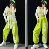 束脚裤彩色嘻哈长裤男女夏季薄款休闲宽松运动潮卫裤102B-K715P40，女装休闲裤，星座102B